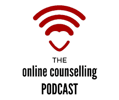 logo for the online counseling podcast where Dr. Lisa Lovelace discusses how she build an online therapy group practice Synergy eTherapy